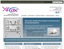 Tablet Screenshot of cbclean.com